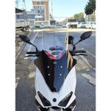Motocam RKS Vieste 249 Ön Cam 2022-2026 Model 78 cm Şeffaf Renkli 4 mm Uzun Motosiklet Rüzgarlık