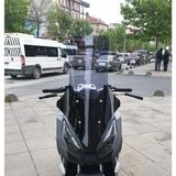 Motocam RMG Moto Gusto Dream 150 Ön Cam 2023-2026 Model 78 cm Füme Renkli 4 mm Uzun Motosiklet Rüzgarlık