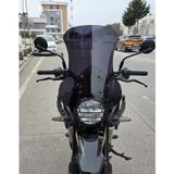 Motocam Royal Enfield Himalayan 450 Ön Cam 2023-2026 Model 49 cm Siyah Renkli 4 mm Motosiklet Rüzgarlık