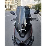 MOTOCAM Salcano Wind 150 Ön Cam 2023-2026 Model 57cm Siyah Renkli 4mm salcawind57si