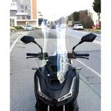 Motocam Salcano Wind 150 Ön Cam 2023-2026 Model 75Cm Şeffaf Renkli 4Mm