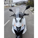Motocam SFM Lahos 2024-2026 Model 55 cm Şeffaf Renkli 4 mm Ön Cam Siperlik