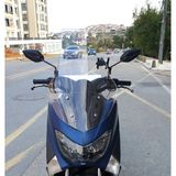 Motocam SFM Pyrexia 150 Ön Cam 2023-2026 Model 69 cm Şeffaf Renkli 4 mm Motosiklet Rüzgarlık