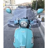 Motocam Skyjet Bellina Ön Cam 2024-2026 Model 41 cm Füme Renkli 4 mm Elcikli Aparatsız Motosiklet Rüzgarlık