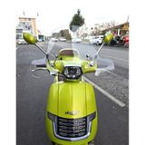 Motocam Skyjet Ravida Ön Cam 2024-2026 Model 37 cm Şeffaf Renkli 4 mm Elcikli Aparatsız Motosiklet Rüzgarlık