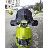 Motocam Skyjet Ravida Ön Cam 2024-2026 Model 37 cm Siyah Renkli 4 mm Elcikli Aparatsız Motosiklet Rüzgarlık