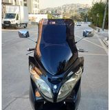Motocam Suzuki Burgman 400 K7 Ön Cam 2007-2015 Model 70 cm Siyah Renkli 4 mm Motosiklet Rüzgarlık