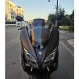 Motocam Suzuki Burgman 400 Ön Cam 2017-2026 Model 38 cm Şeffaf Renkli 4 mm Kısa Boylu Motosiklet Rüzgarlık
