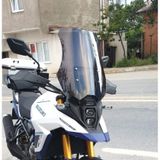 Motocam Suzuki V-Strom 800 DE Ön Cam 2023-2026 Model 50 cm Siyah Renkli 4 mm Motosiklet Rüzgarlık