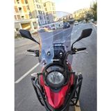 Motocam Suzuki V-Strom DL 250 2017-2020 Model 51 cm Füme Renkli 4 mm Ön Cam Siperlik