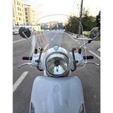 Motocam SYM Fiddle II 125 Ön Cam 2008-2016 Model 44 cm Şeffaf Renkli Aparatsız Motosiklet Rüzgarlık