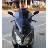Motocam SYM Joymax 250 İ Ön Cam 2013-2016 Model 54 cm Füme Renkli 4 mm Sportif Motosiklet Rüzgarlık