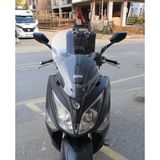 Motocam SYM Joymax 250 İ Ön Cam 2013-2016 Model 54 cm Şeffaf Renkli 4 mm Sportif Motosiklet Rüzgarlık