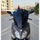 Motocam SYM Joymax 250 İ Ön Cam 2013-2016 Model 54 cm Siyah Renkli 4 mm Sportif Motosiklet Rüzgarlık