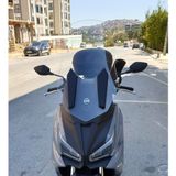 Motocam SYM Joymax Z Plus Ön Cam 2023-2026 Model 70 cm Şeffaf Renkli 4 mm Motosiklet Rüzgarlık