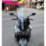 Motocam SYM Joyride 300 Ön Cam 2023-2026 Model 65 cm Şeffaf Renkli 4 mm Orta Boylu Motosiklet Rüzgarlık