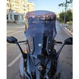 Motocam Sym Maxsym TL 508 Ön Cam 2022-2026 Model 65 cm Siyah Renkli 4 mm Motosiklet Rüzgarlık