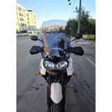 Motocam Triumph Tiger 800 XR Ön Cam 2010-2018 Model 59 cm Füme Renkli 4 mm Motosiklet Rüzgarlık