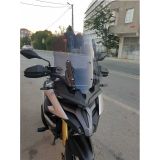 Motocam Voge DS 625X Ön Cam 2023-2026 Model 56 cm Füme Renkli 4 mm Motosiklet Rüzgarlık