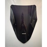Motocam Voge SR1 ADV Ön Cam 2023-2026 Model 43 cm Siyah Renkli 4 mm Sportif Motosiklet Rüzgarlık