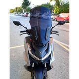 Motocam Voge SR3 Ön Cam 2023-2026 Model 63 cm Siyah Renkli 4 mm Motosiklet Rüzgarlık