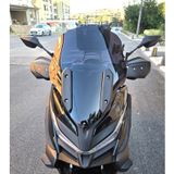 Motocam Voge SR4 Ön Cam 2022-2026 Model 54 cm Siyah Renkli 4 mm Orijinal Boylu Motosiklet Rüzgarlık
