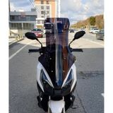 Motocam Volta Apec Apx7 Ön Cam 2025-2026 Model 78 cm Siyah Renkli 4 mm Uzun Motosiklet Rüzgarlık