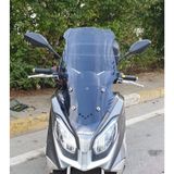 Motocam Volta Revolt RM5 Ön Cam 2020-2021 Model 65 cm Füme Renkli 4 mm Orta Boylu Motosiklet Rüzgarlık