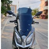 Motocam Volta Revolt Rm5 Ön Cam 2020-2021 Model 75 cm Siyah Renkli 4 mm Uzun Motosiklet Rüzgarlık
