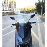 Motocam Volta Revolt RSX5 Ön Cam 2022-2026 Model 78 cm Şeffaf Renkli 4 mm Motosiklet Rüzgarlık