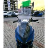 Motocam Volta Revolt RSX7 Ön Cam 2022-2026 Model 75 cm Şeffaf Renkli 4 mm Motosiklet Rüzgarlık