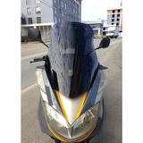Motocam Yamaha Majesty 400 Ön Cam 2003-2015 Model 68 cm Siyah Renkli 4 mm Motosiklet Rüzgarlık