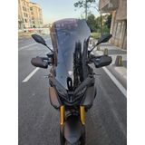 Motocam Yamaha Tracer 9 GT Ön Cam 2021-2024 Model 61 cm Siyah Renkli 4 mm Motosiklet Rüzgarlık