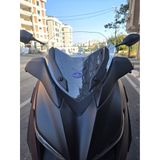 Motocam Yamaha Xmax Ön Cam 2018-2022 Model 36 cm Şeffaf Renkli 4 mm Sportif Motosiklet Rüzgarlık