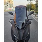 Motocam Yamaha Xmax Ön Cam 2018-2022 Model 65 cm Şeffaf Renkli 4 mm Motosiklet Rüzgarlık