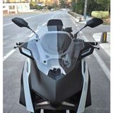 Motocam Yamaha Xmax Techmax Ön Cam 2025-2026 Model 39 cm Şeffaf Renkli 4 mm Asansörlü Motosiklet Rüzgarlık
