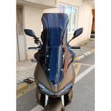 Motocam Yuki Adventure 150 Ön Cam 2023-2026 Model 78 cm Siyah Renkli 4 mm Uzun Motosiklet Rüzgarlık