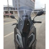 Motocam Yuki Defender Ön Cam 2023-2026 Model 63 cm Füme Renkli 4 mm Motosiklet Rüzgarlık