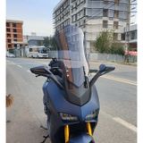Motocam Yuki Huracan 250 Ön Cam 2022-2026 Model 62 cm Füme Renkli 4 mm Motosiklet Rüzgarlık
