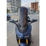Motocam Yuki Huracan 250 Ön Cam 2022-2026 Model 70 cm Siyah Renkli 4 mm Motosiklet Rüzgarlık