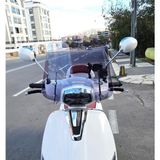 Motocam Yuki Mojito 125 Ön Cam 2022-2026 Model 39CM Füme Renkli 4mm Aparatsız