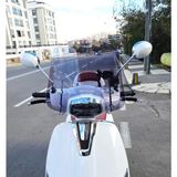 Motocam Yuki Mojito 50 Ön Cam 2022-2026 Model 39 cm Füme Renkli 4 mm Aparatsız Motosiklet Rüzgarlık