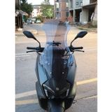 Motocam Yuki Vampire 125 Ön Cam 2023-2026 Model 72 cm Füme Renkli 4 mm Motosiklet Rüzgarlık