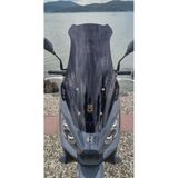 Motocam Yuki Xway 125 Ön Cam 2023-2026 Model 75 cm Siyah Renkli 4 mm Uzun Motosiklet Rüzgarlık