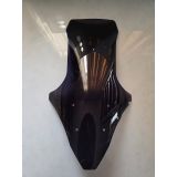 Motocam Yuki Xway 125 Ön Cam 2023-2026 Model 78 cm Siyah Renkli 4 mm Uzun Motosiklet Rüzgarlık