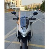 Motocam Zontes RZ 250 S Ön Cam 2025-2026 Model 55 cm Şeffaf Renkli 4 mm Motosiklet Rüzgarlık