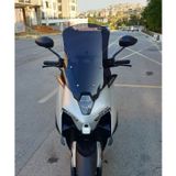 Motocam Zontes RZ 250 S Ön Cam 2025-2026 Model 55 cm Siyah Renkli 4 mm Motosiklet Rüzgarlık