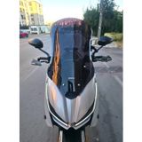 Motocam Zontes RZ 250 S Ön Cam 2025-2026 Model 62 cm Siyah Renkli 4 mm Motosiklet Rüzgarlık