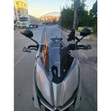 Motocam Zontes ZT 125 Ön Cam 2025-2026 Model 62 cm Füme Renkli 4 mm Motosiklet Rüzgarlık