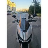 Motocam Zontes ZT 125 Ön Cam 2025-2026 Model 62 cm Şeffaf Renkli 4 mm Motosiklet Rüzgarlık